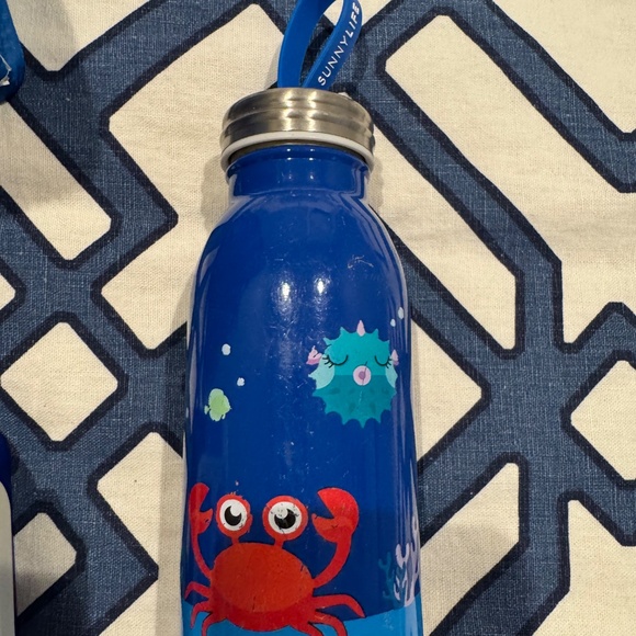 SUNNY LIFE SUNNY KIDS LUNCH BAG TOTE - CRABBY - INSULATED and Bento Box - Picture 5 of 6